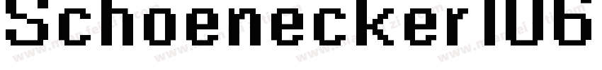 Schoenecker1066字体转换