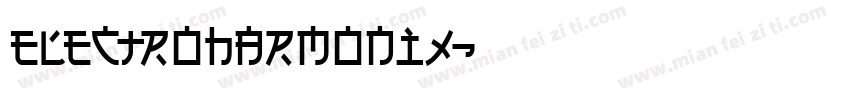Electroharmonix字体转换