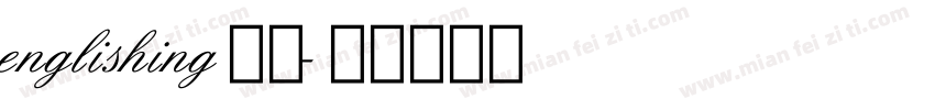 englishing字体字体转换