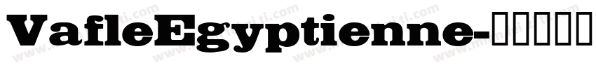 VafleEgyptienne字体转换