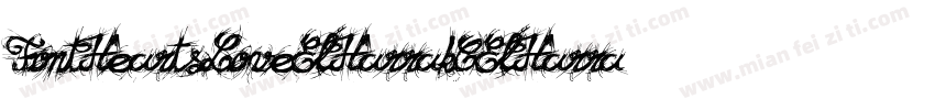 FontHeartsLoveElHarrakCElHarrakblogspotcom-2Vvv字体转换