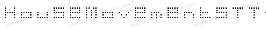 HouseMovementsTT-Pos字体转换