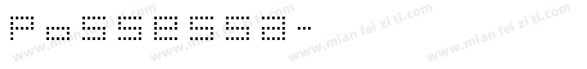 Possessa字体转换