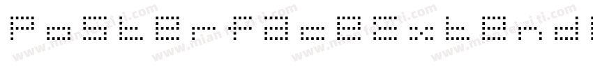PosterfaceExtendedW0字体转换