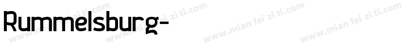 Rummelsburg字体转换