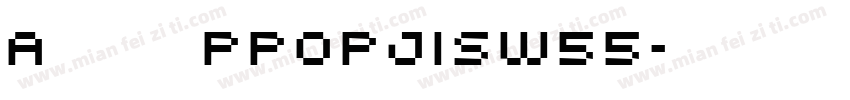 ArphicPPOPJISW55字体转换