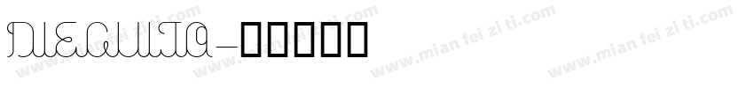 DIEGUITO字体转换