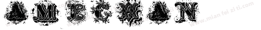 amechan字体转换