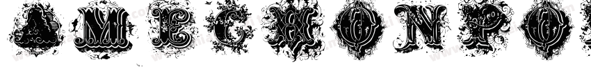 amechonpop字体转换