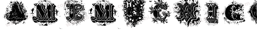 amemuchigothicmono字体转换