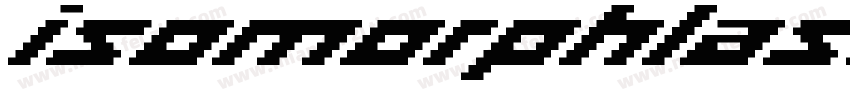 isomorphlaser字体转换
