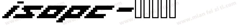 isopc字体转换