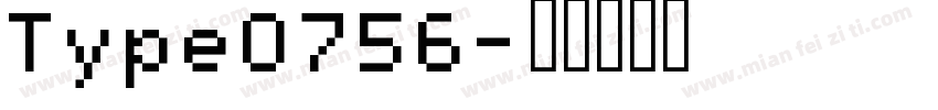 Type0756字体转换