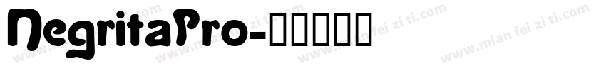 NegritaPro字体转换