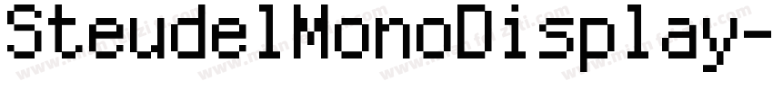SteudelMonoDisplay字体转换