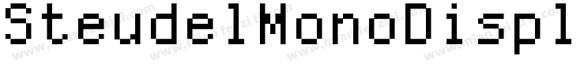 SteudelMonoDisplay字体转换