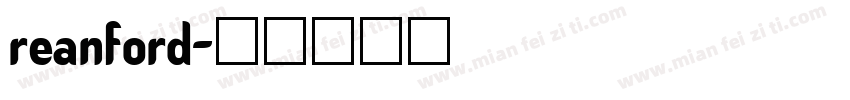 reanford字体转换