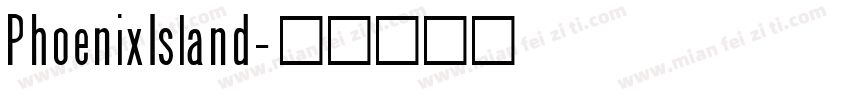 PhoenixIsland字体转换