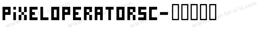 PixelOperatorSC字体转换