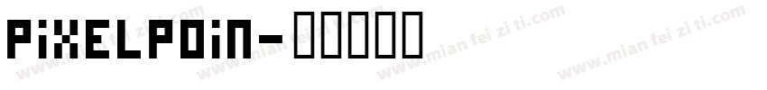 PixelPoin字体转换