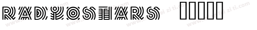 RadioStars字体转换