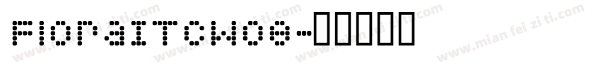 FloraITCW08字体转换