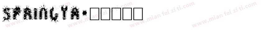 Springta字体转换