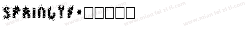 springtf字体转换