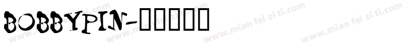BOBBYPIN字体转换