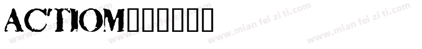 actiom字体转换