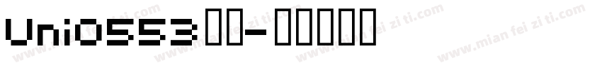 Uni0553字体字体转换