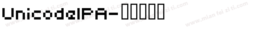 UnicodeIPA字体转换