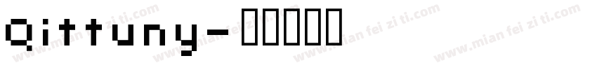 Qittuny字体转换