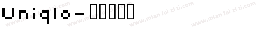 Uniqlo字体转换