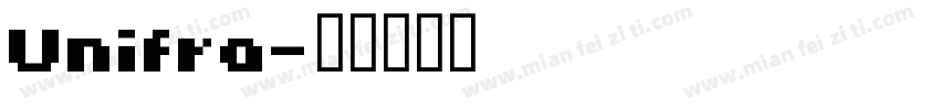 Unifra字体转换