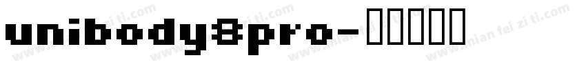 unibody8pro字体转换