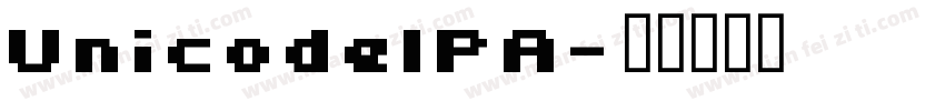 UnicodeIPA字体转换
