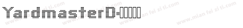YardmasterD字体转换