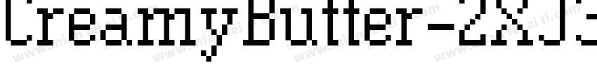 CreamyButter-2XJ3字体转换