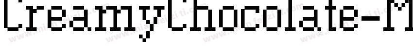 CreamyChocolate-MVpXJ字体转换