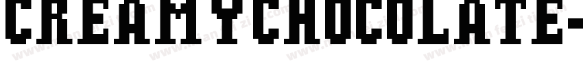 CreamyChocolate-MVpXJ字体转换