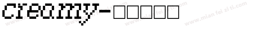 creamy字体转换