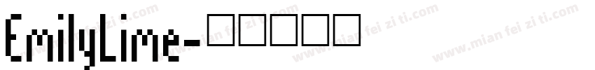 EmilyLime字体转换