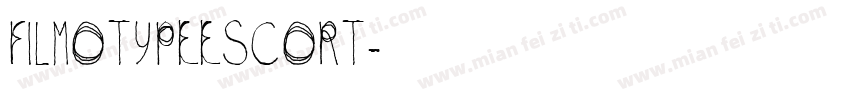 FILMOTYPEESCORT字体转换