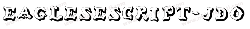 Eaglesescript-JDOx字体转换