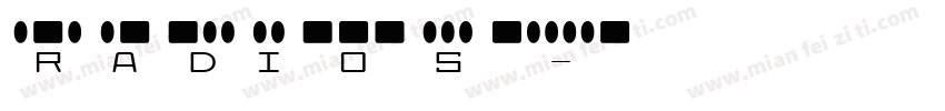 RadioS字体转换
