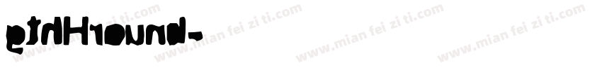 gthHround字体转换