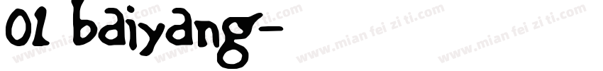 01_baiyang字体转换