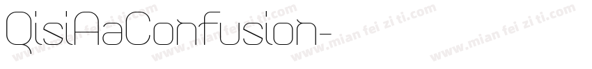 QisiAaConfusion字体转换