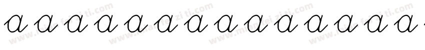 Schulschrift字体转换